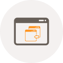 computing, hosting, internet network, network, server, web hosting, web server icon